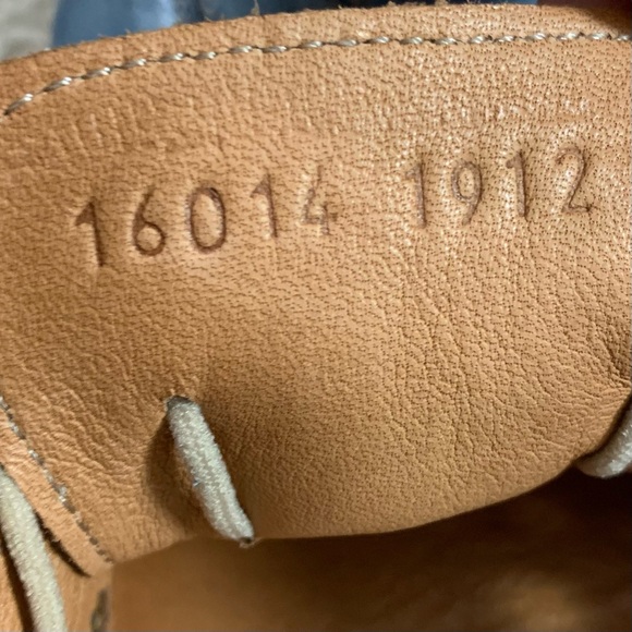 Women's Blue Leather SPRING STEP Laser Cut-Out MOONWALK Flats COMFORT SHOES 41 - Picture 8 of 9